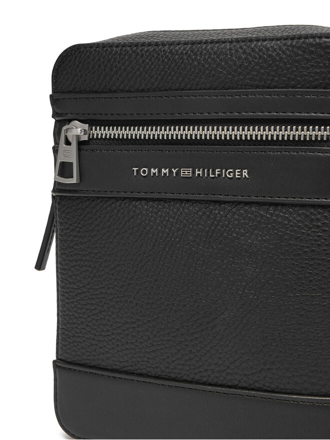 Tommy Hilfiger Maža rankinė Tommy Hilfiger Th Central Mini Reporter AM0AM13204 Juoda