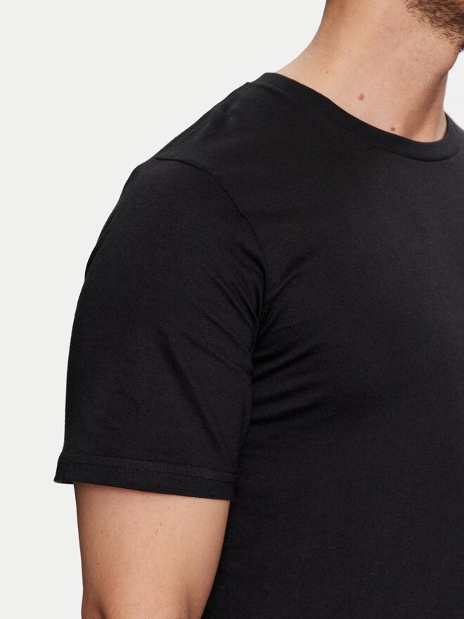 Jack&Jones Jack&Jones Set od 3 majice Under 12248076 Crna Standard Fit