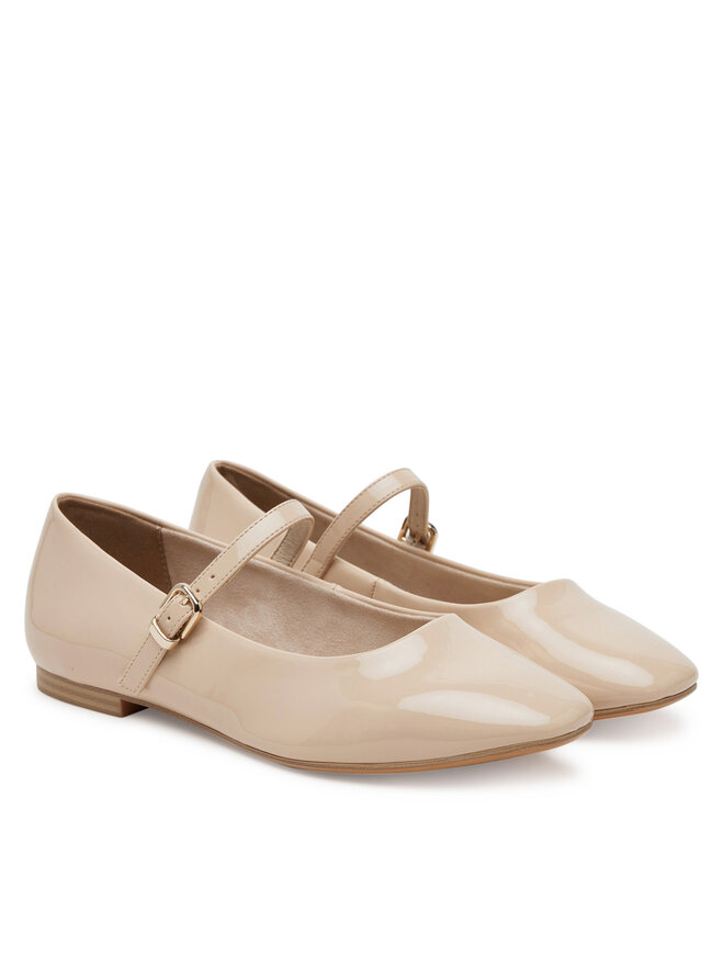 Tamaris Baleriny Tamaris 1-22114-44 Beżowy