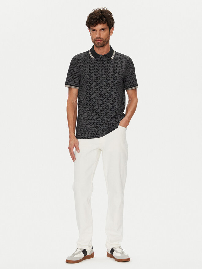 Michael Kors Michael Kors Polo CS550V85KS Crna Regular Fit