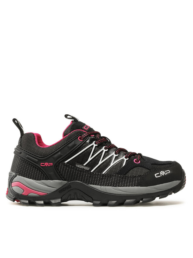 CMP Botas de trekking CMP Rigel Low Wmn Trekking Shoes Wp 3Q54456 Negro