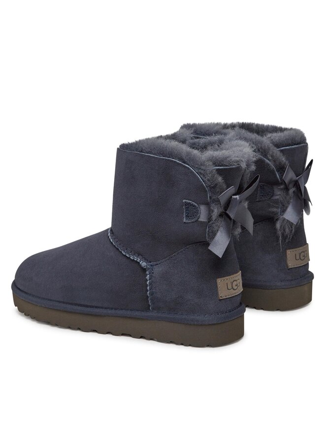 Ugg Stivali da neve Ugg W Mini Bailey Bow II 1016501 Blu scuro