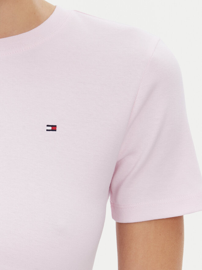 Tommy Hilfiger Tommy Hilfiger Marškinėliai New Cody WW0WW40587 Rožinė Regular Fit