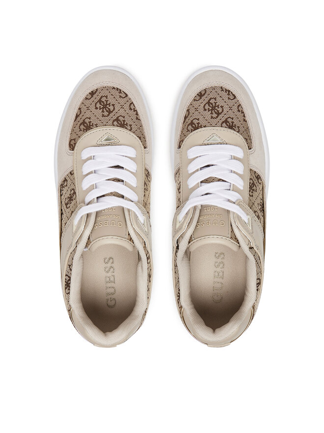 Guess Sneakersy Guess FLPR2D FAL12 Beżowy