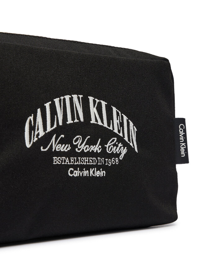 Calvin Klein Kosmetiktasche Calvin Klein Graphic Pouch LV04D1236G Schwarz