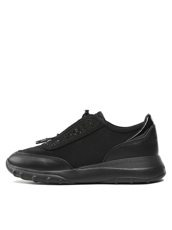 Sneakers Geox D Alleniee D35LPC 01454 C9997 Schwarz | eschuhe.de