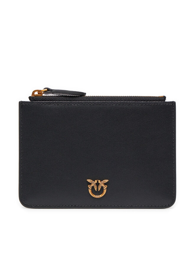 PINKO Piniginė monetoms Pinko Flat Mini AI 24-25 PCPL 102857 A0F1 Juoda