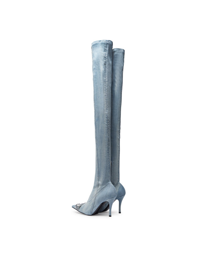 Diesel Чоботи Diesel D-Wenus Y03316PS288 Голубий