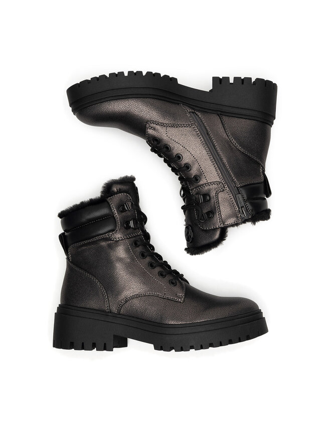MEXX Botki MEXX MI001713143W Srebrny