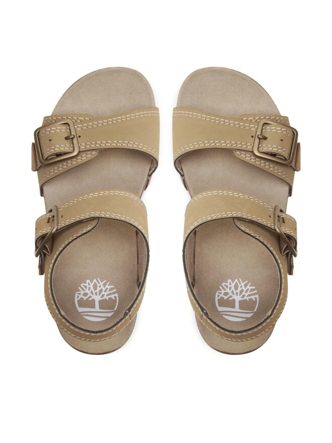 Timberland Sandály Timberland Castle Island 2 Strap TB0A5SYWDR01 Béžová
