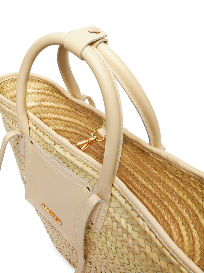 JACQUEMUS Torebka JACQUEMUS Le Panier Soli 23E223BA045-3060 Beżowy