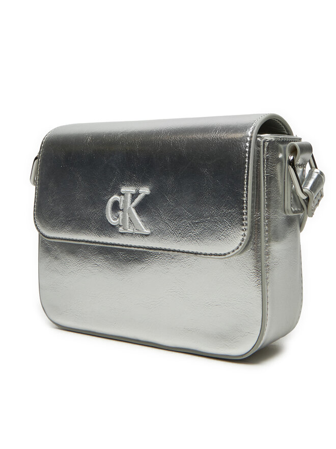 Calvin Klein Jeans Torebka Calvin Klein Jeans IU0IU00688 Srebrny