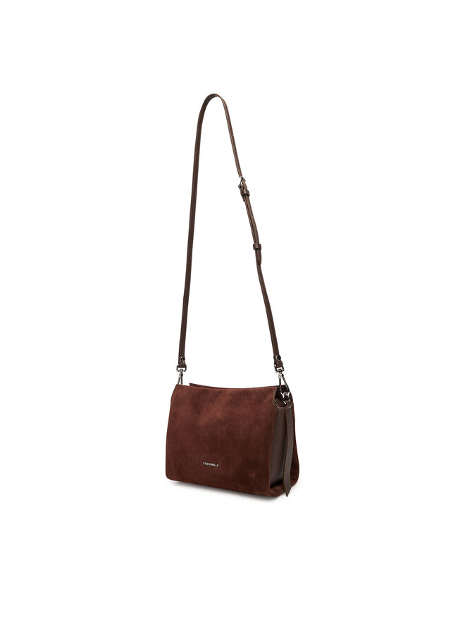Coccinelle Handtasche Coccinelle P6P Boheme Suede Bimaterial E1 P6P 58 01 01 Braun
