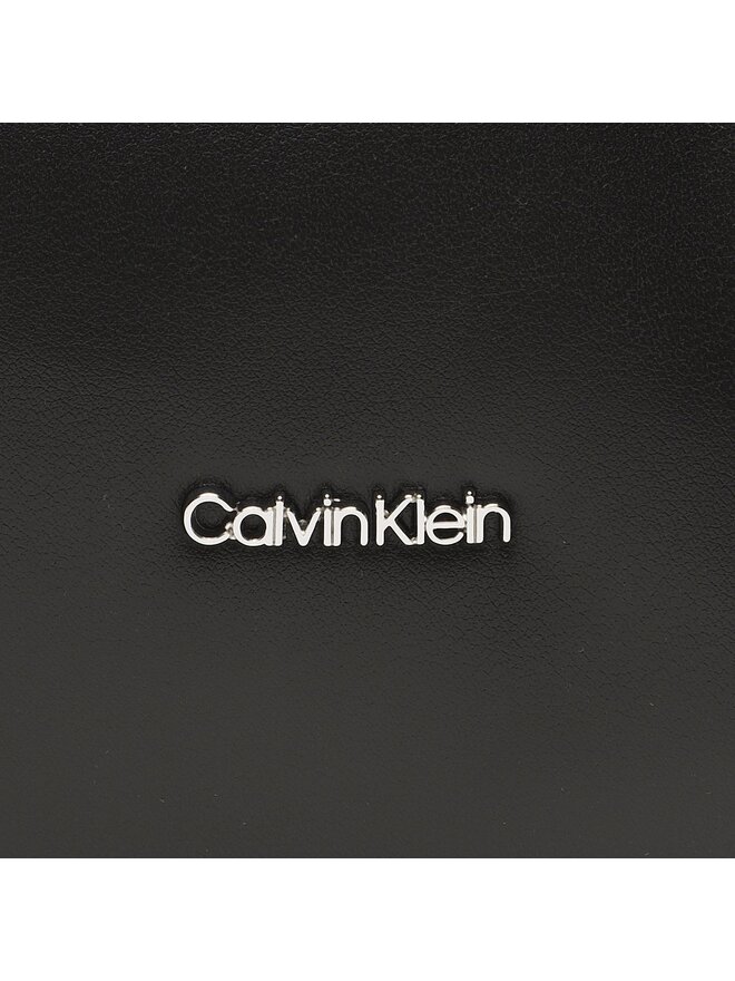 Calvin Klein Handtasche Calvin Klein Soft Nappa Clutch K60K610159 Schwarz