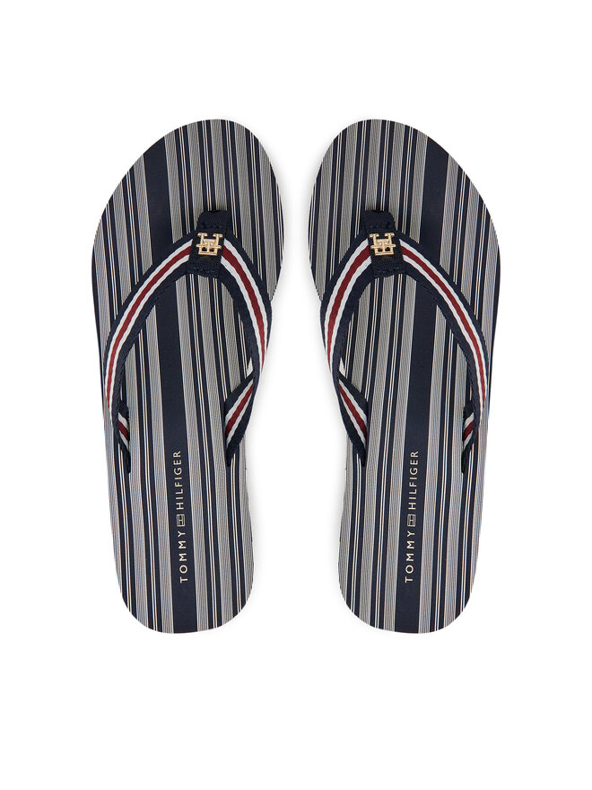 Tommy Hilfiger Zehentrenner Tommy Hilfiger FW0FW08371 Dunkelblau