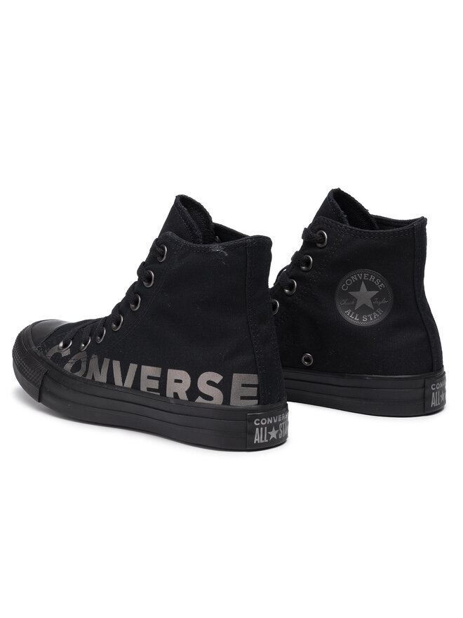 Converse Sneakers aus Stoff Converse Ctas Hi 165429C Schwarz