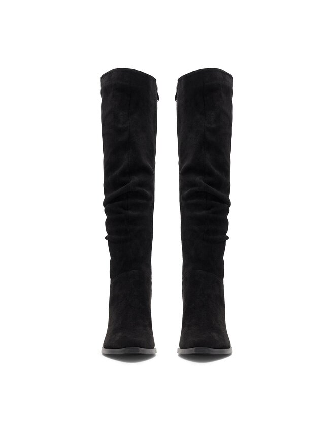 DeeZee Kozačky DeeZee SALOME H7612-1 Černá