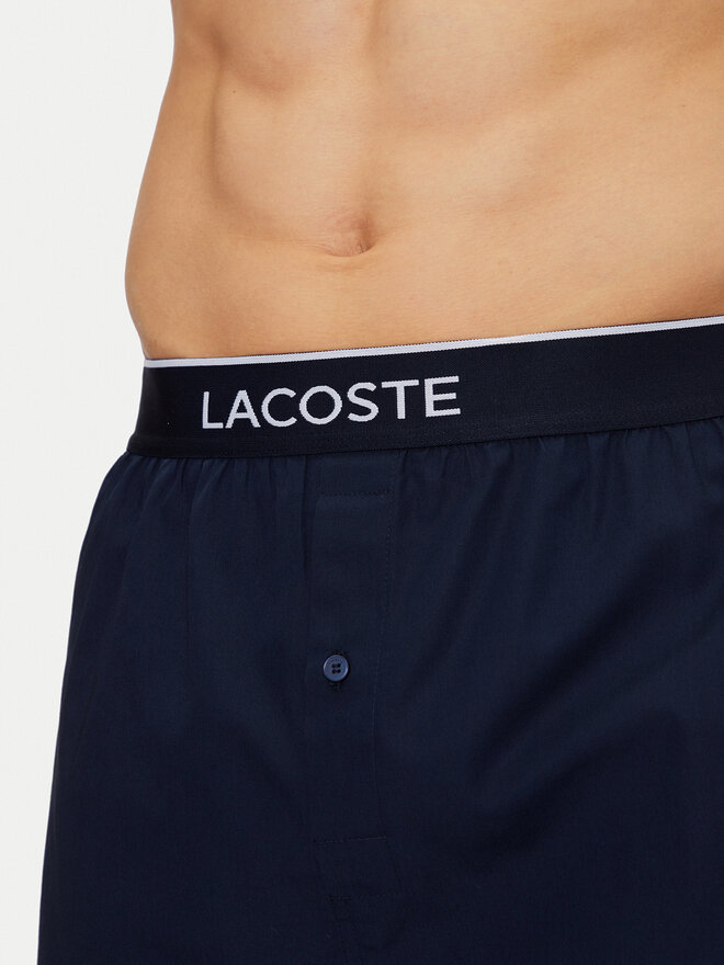 Lacoste Lacoste 3 darab boxer 7H1283 Sötétkék