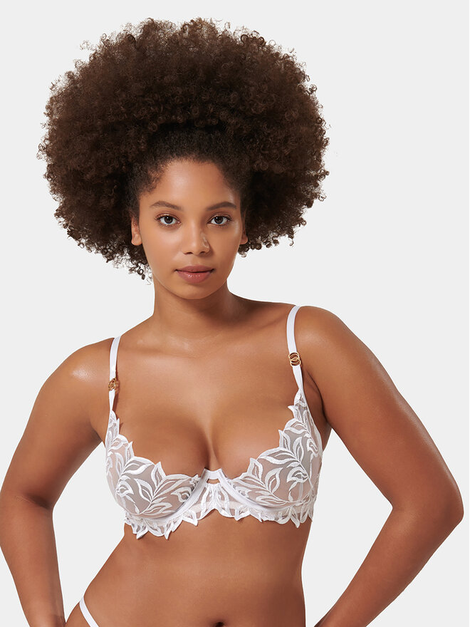 Bluebella Bluebella Бюстгальтер з підкладкою Isadora 41953 Білий