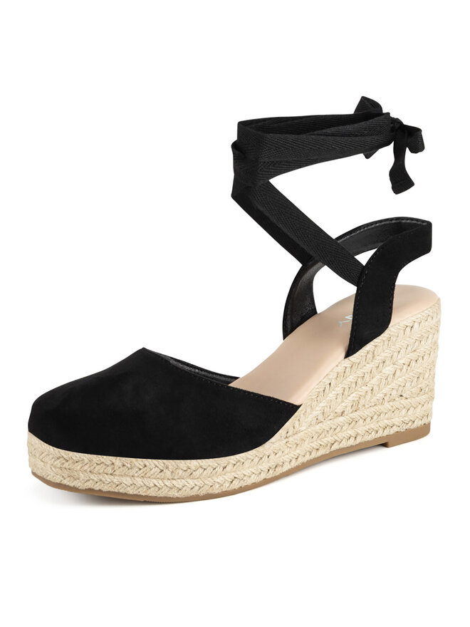 JENNY Espadryle JENNY WSS21531-01 Czarny