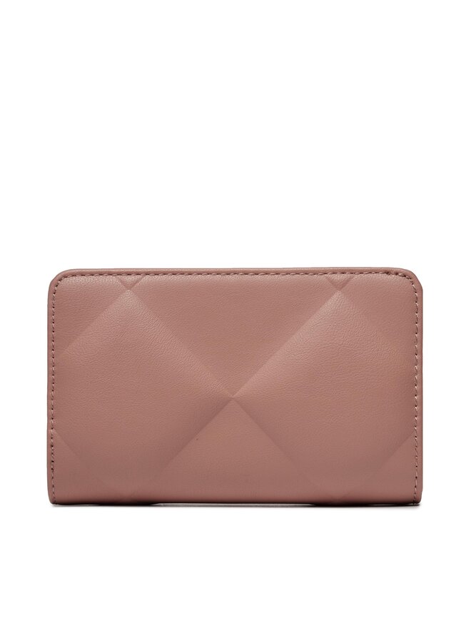 Calvin Klein Veliki ženski novčanik Calvin Klein Re-Lock Quilt Bifold Wallet K60K611374 Ružičasta