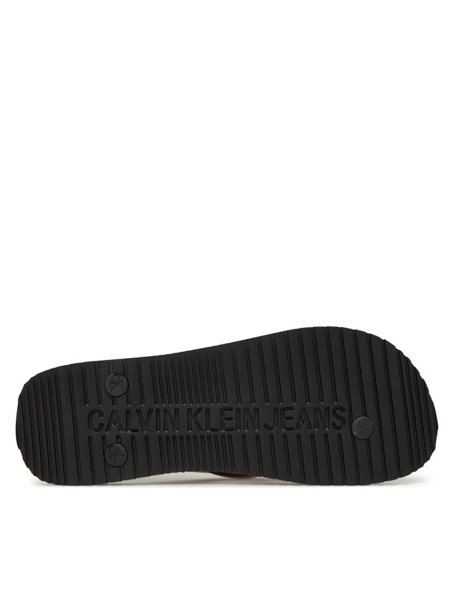 Calvin Klein Jeans Flip-flops Calvin Klein Jeans Beach Sandal Transparent Tpu YW0YW01829 Fekete