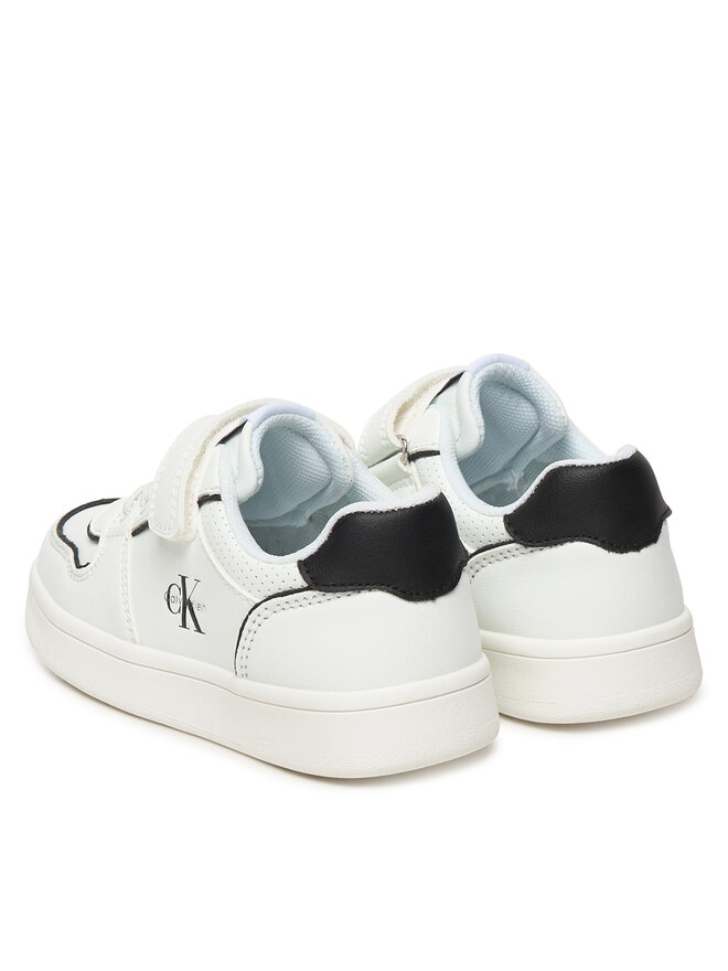Calvin Klein Sneakers Calvin Klein Low Cut Lace-Up/Velcro V1X9-83278-1355 S Weiß
