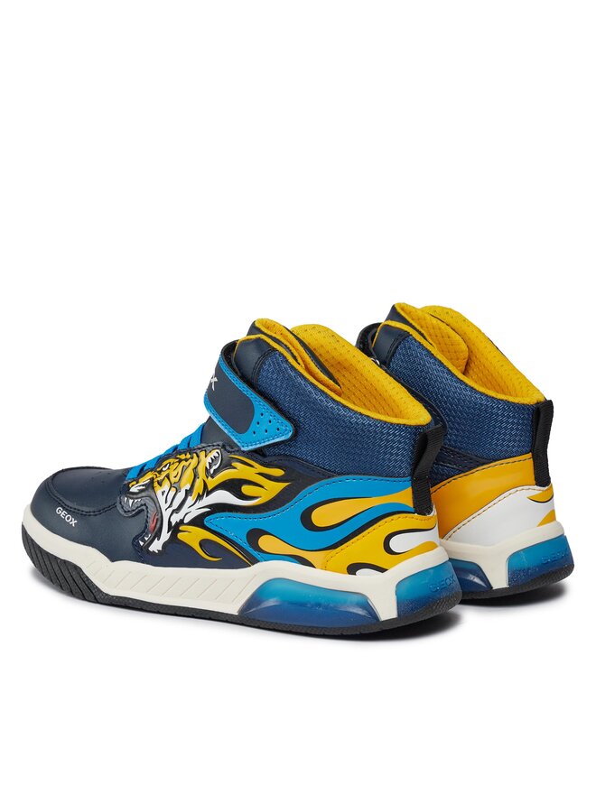 Geox Sneakersy Geox J Inek Boy J369CC 0BUCE C0657 DD Tmavomodrá