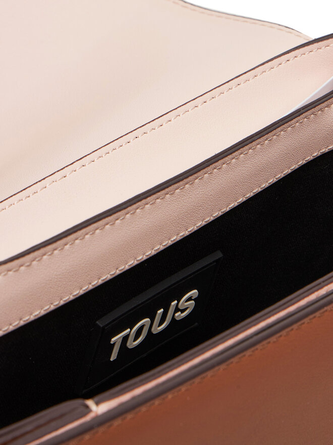 TOUS Handtasche TOUS Chain Kaos Icon 2002200343 Braun