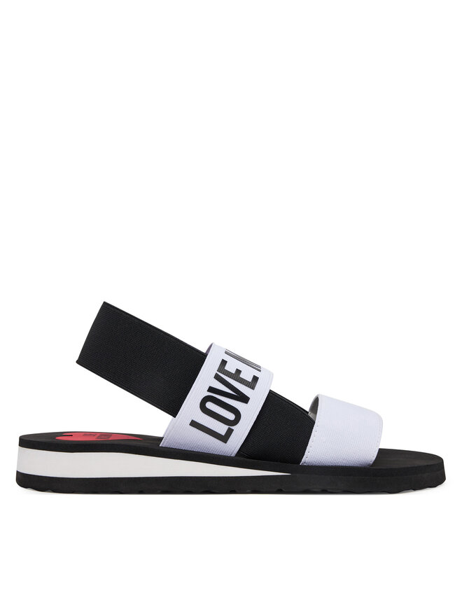 LOVE MOSCHINO Sandale LOVE MOSCHINO JA16033G0MJN410A Bijela