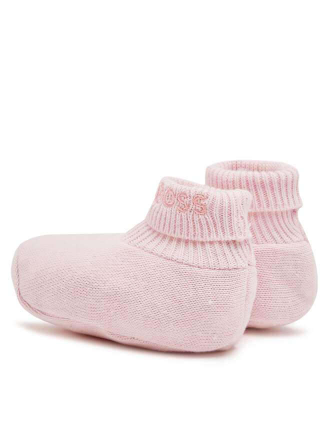 BOSS Set de gorro y calcetines Boss J98421 Rosa