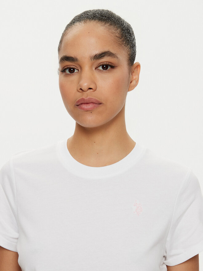 U.S. Polo Assn. U.S. Polo Assn. T-Shirt WUP0634 Weiß Regular Fit