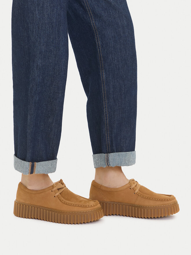 Clarks Halbschuhe Clarks Torhill Bee 26172084 Braun