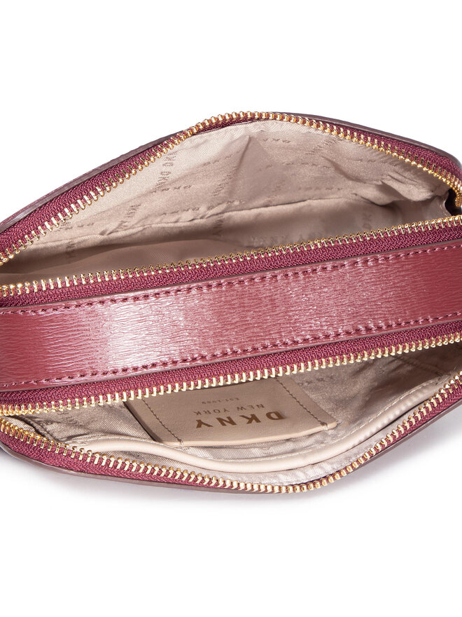 DKNY Ročna torba DKNY Bryant R01E3G86 Bordo rdeča