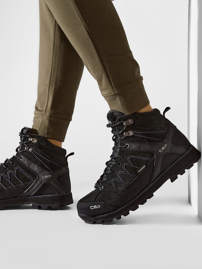 CMP Pārgājienu apavi CMP Moon Mid Trekking Shoe Wp 31Q4797 Melns