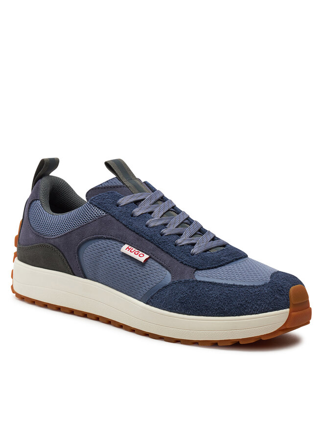 HUGO Sneakersy Hugo Cilan Tenn Mesd 50517016 Tmavomodrá