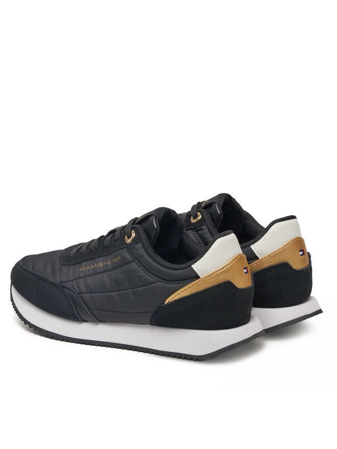 Tommy Hilfiger Sneakersy Tommy Hilfiger Essential Runner FW0FW08332 Czarny