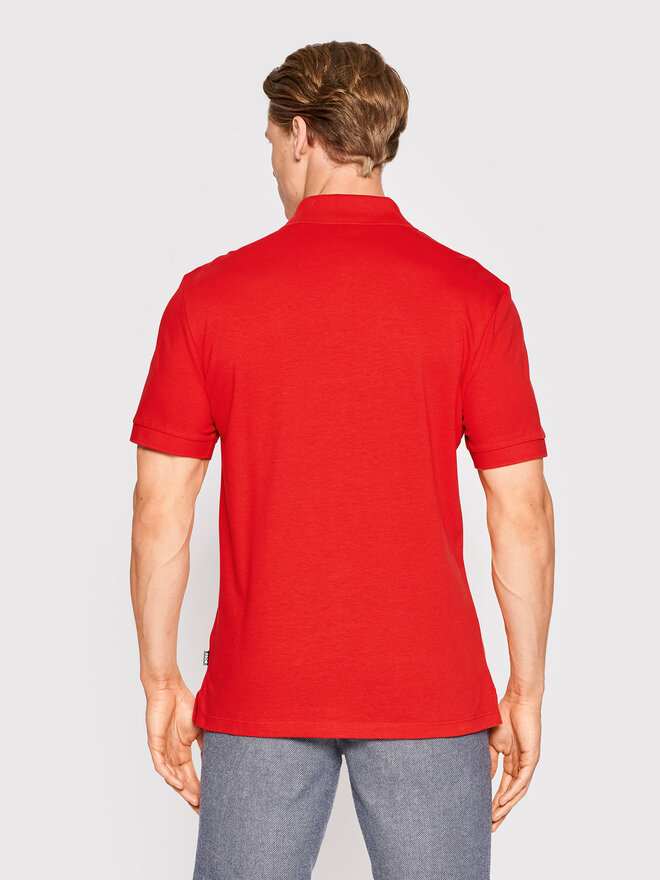 BOSS Boss Poloshirt Pallas 50468362 Rot Regular Fit