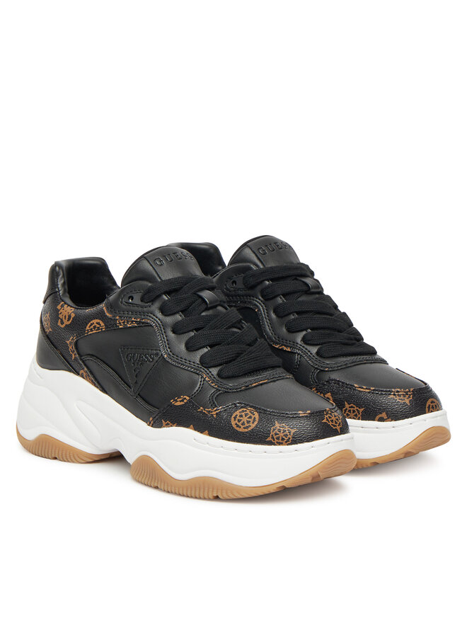 Guess Sneakersy Guess FLTHPY FAL12 Čierna