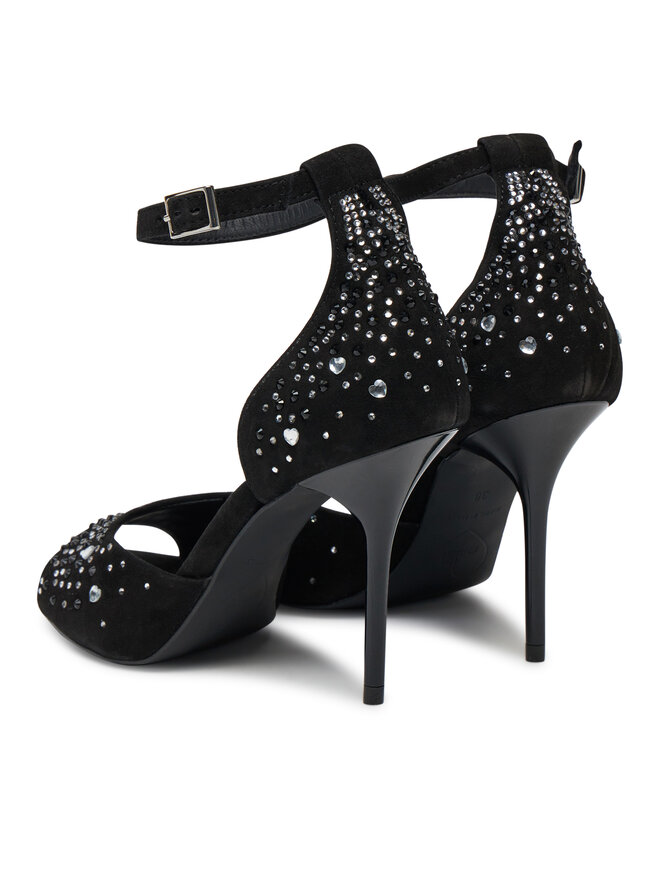LOVE MOSCHINO Sandale LOVE MOSCHINO JA16119G0MJA0000 Negru