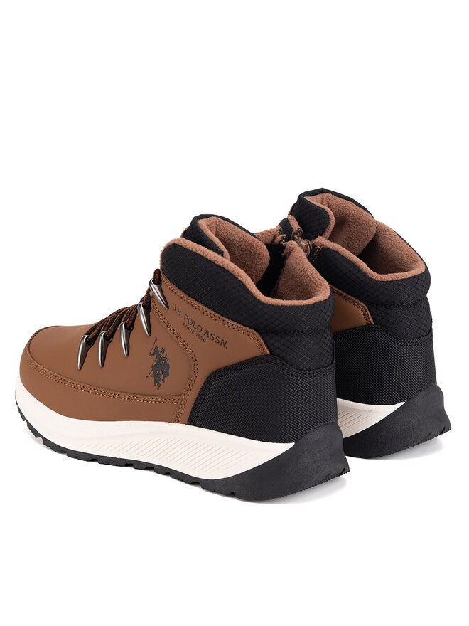 U.S. Polo Assn. Botines planos U.S. Polo Assn. LUKAS001K/DYT1 Marrón