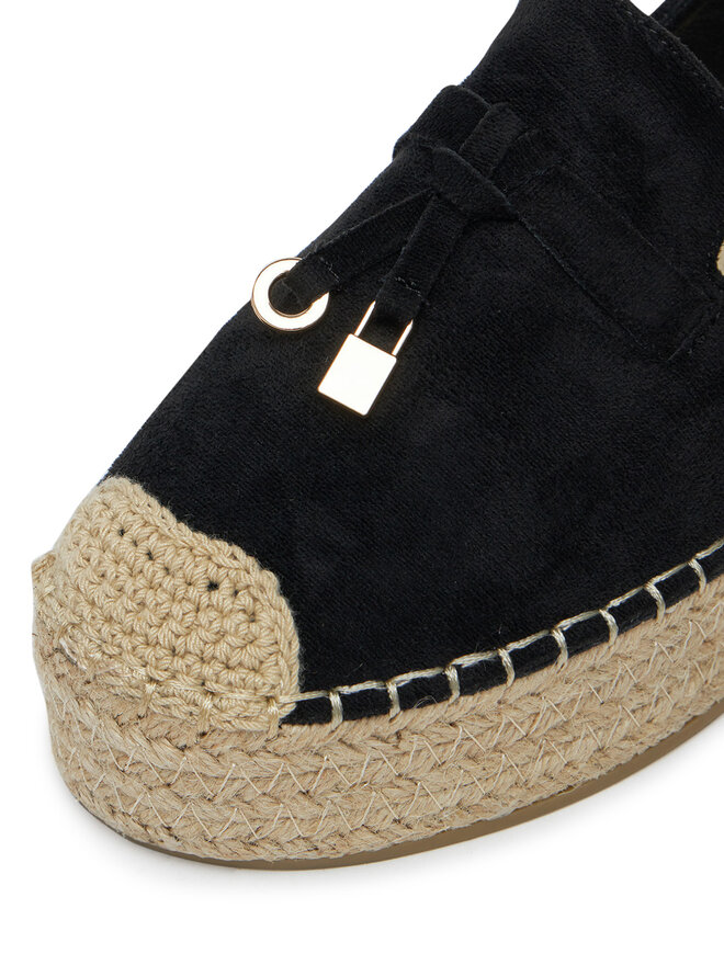 JENNY Espadrile JENNY WSS990-259 Negru