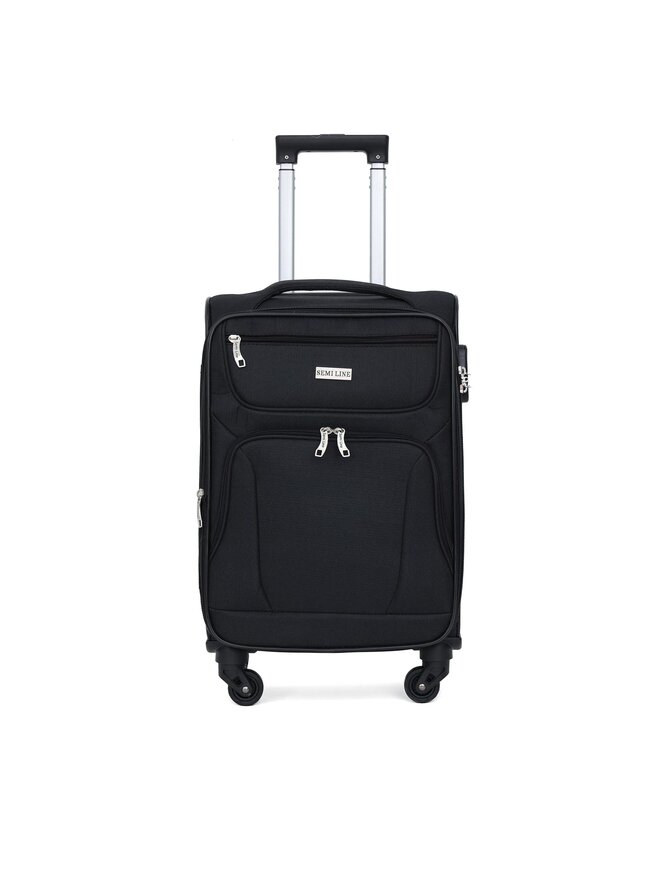 Semi Line Βαλίτσα Καμπίνας Semi Line T5771-1 Μαύρο