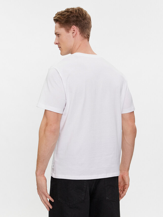 Pepe Jeans Pepe Jeans Camiseta Chris PM509207 Blanco Slim Fit