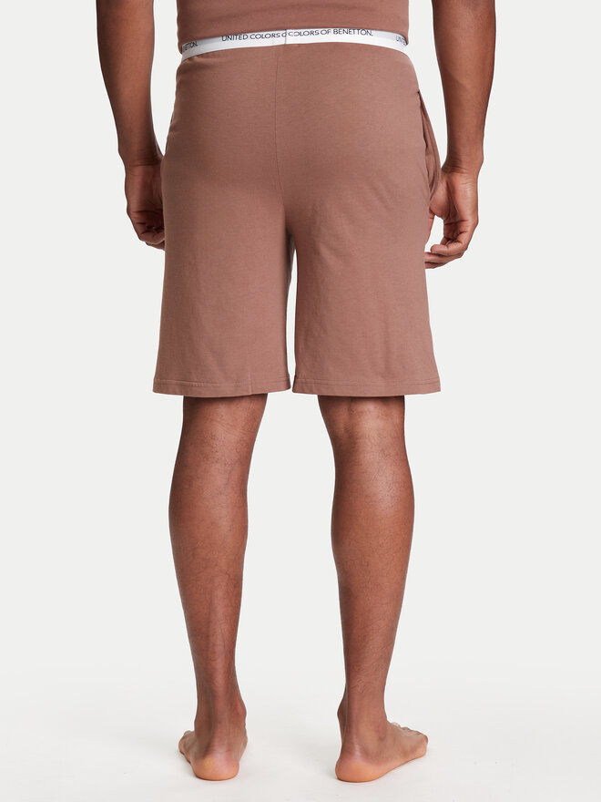 United Colors Of Benetton United Colors Of Benetton Pižamos šortai 30964900D Smėlio Regular Fit
