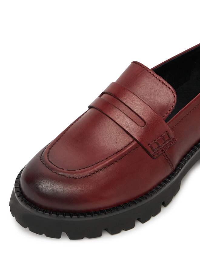 Lasocki Loafersy Lasocki CEO-WI16-780-03 Bordó