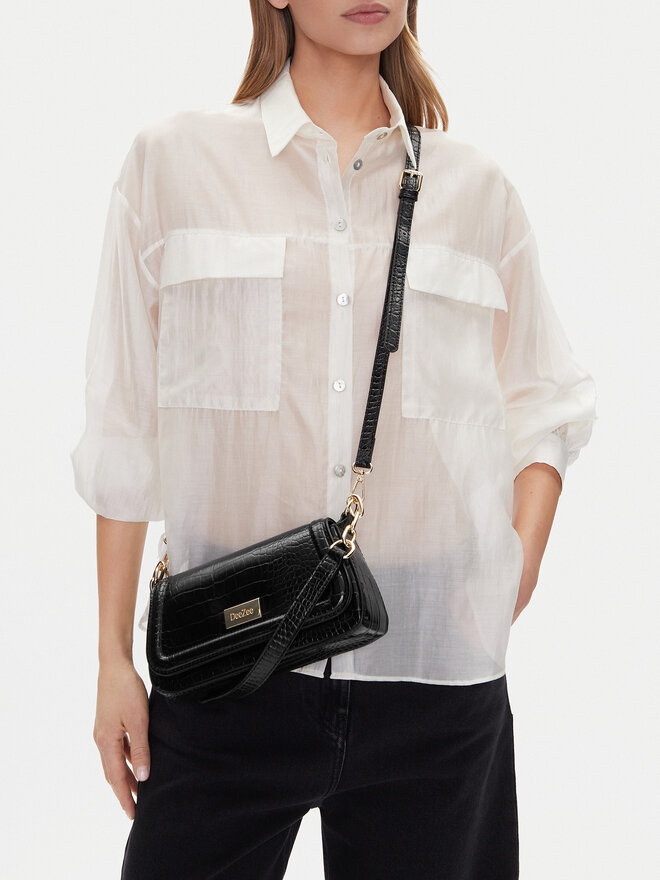 DeeZee Handtasche DeeZee DZE-S-013-07 Schwarz