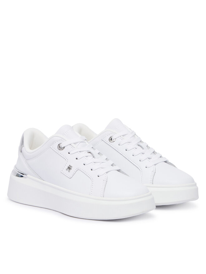 Tommy Hilfiger Sneakers Tommy Hilfiger Th Platform Chic Sneaker FW0FW09626 Weiß
