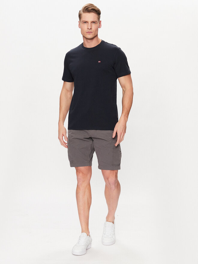 Napapijri Napapijri T-shirt Salis NP0A4H8D Tamnoplava Regular Fit