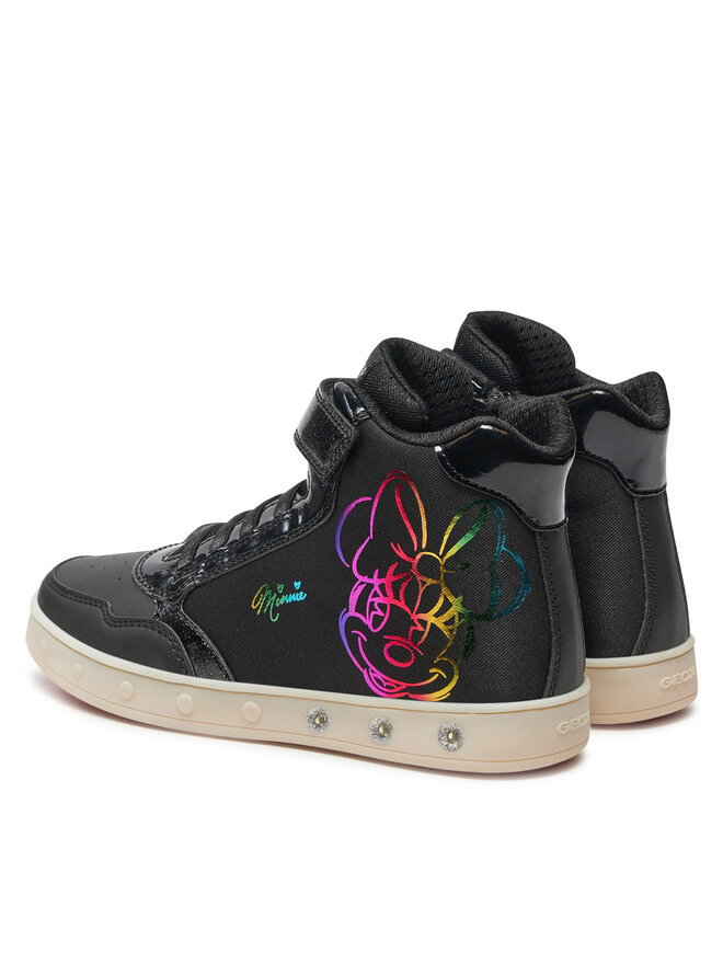 Geox Sneakers Geox Skylin Girl J468WE 011KN C9999 D Schwarz